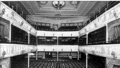 Interior of the Argyle Theatre, Birkenhead.