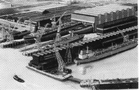 Cammell Laird shipyard, Birkenhead.