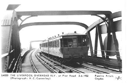 The Liverpool Overhead Railway, known as the Docker's Umbrella.